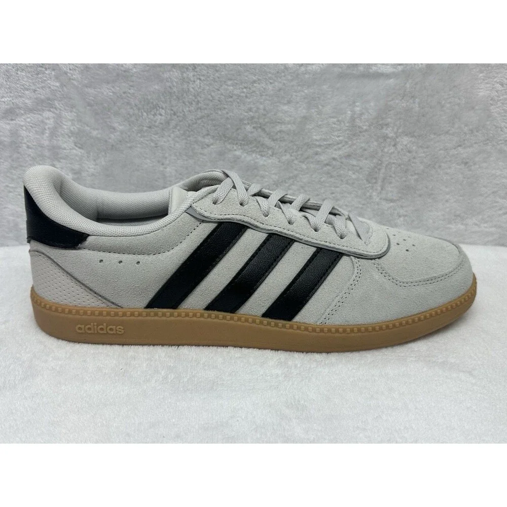 Adidas Breaknet Sleek Sneakers Women’s 9.5 White Black Gum Sole Casual Shoes